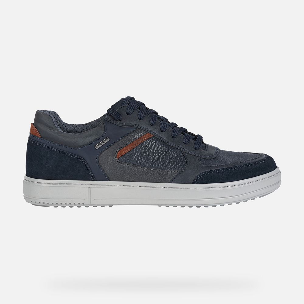 Tenis Geox Homem Azul Marinho - Levico Abx - FDRJB2401